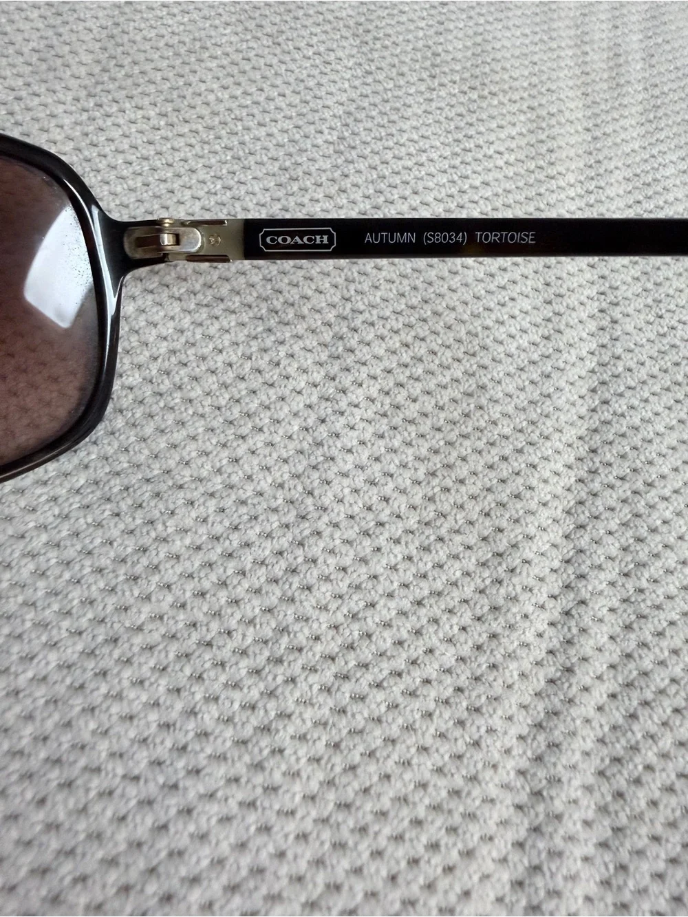 Coach Autumn S8034 Tortoise Brown Gradient Sunglasses Women’s